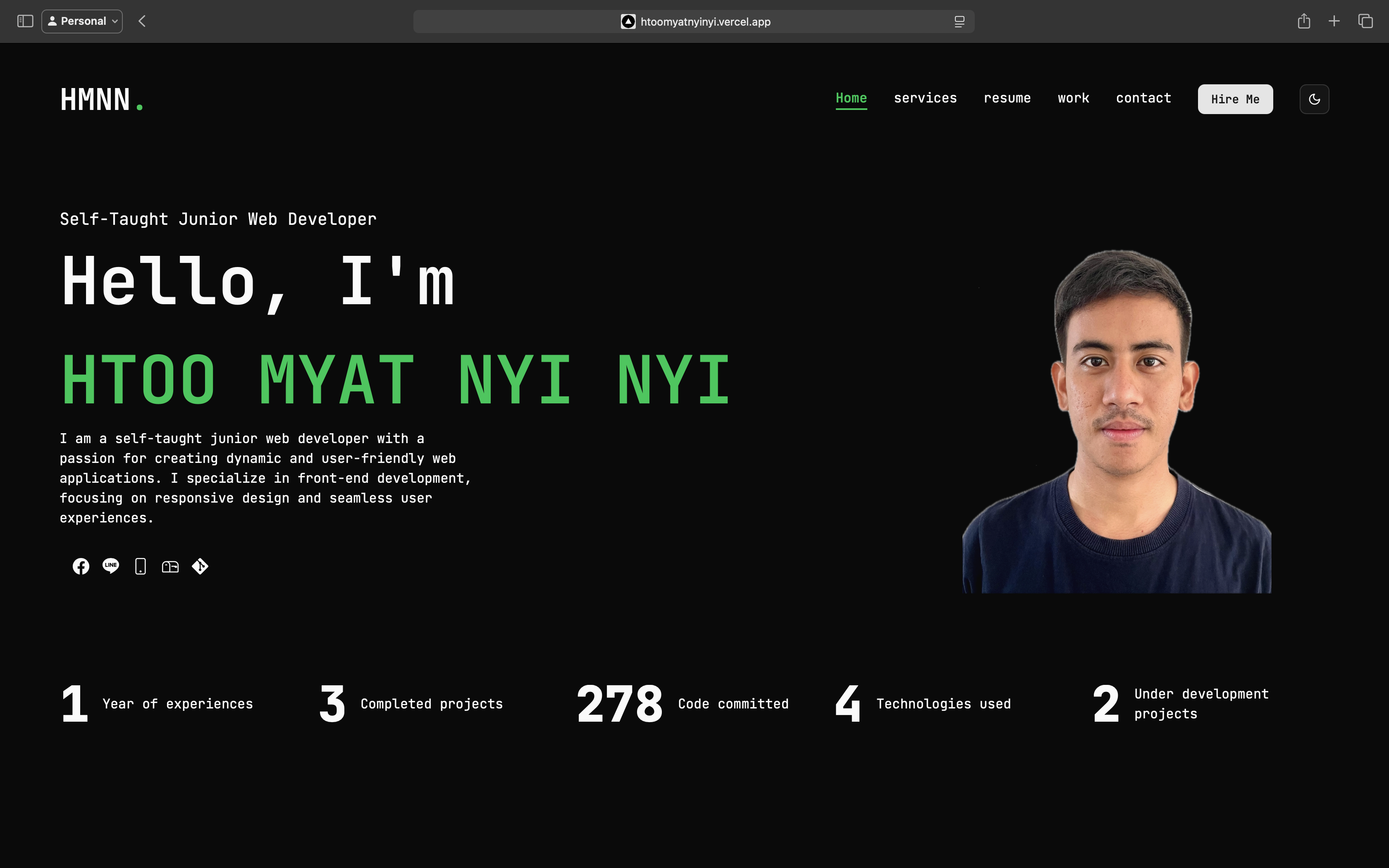 My Personal Portfolio